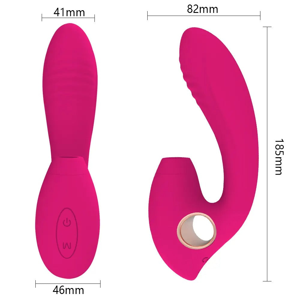 G Spot Stimulating Dildo Clit Sucking Vibrator Pour Elle Boutique